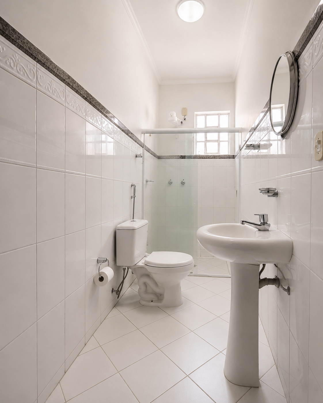 Banheiro do Apartamento Econômico Luxo